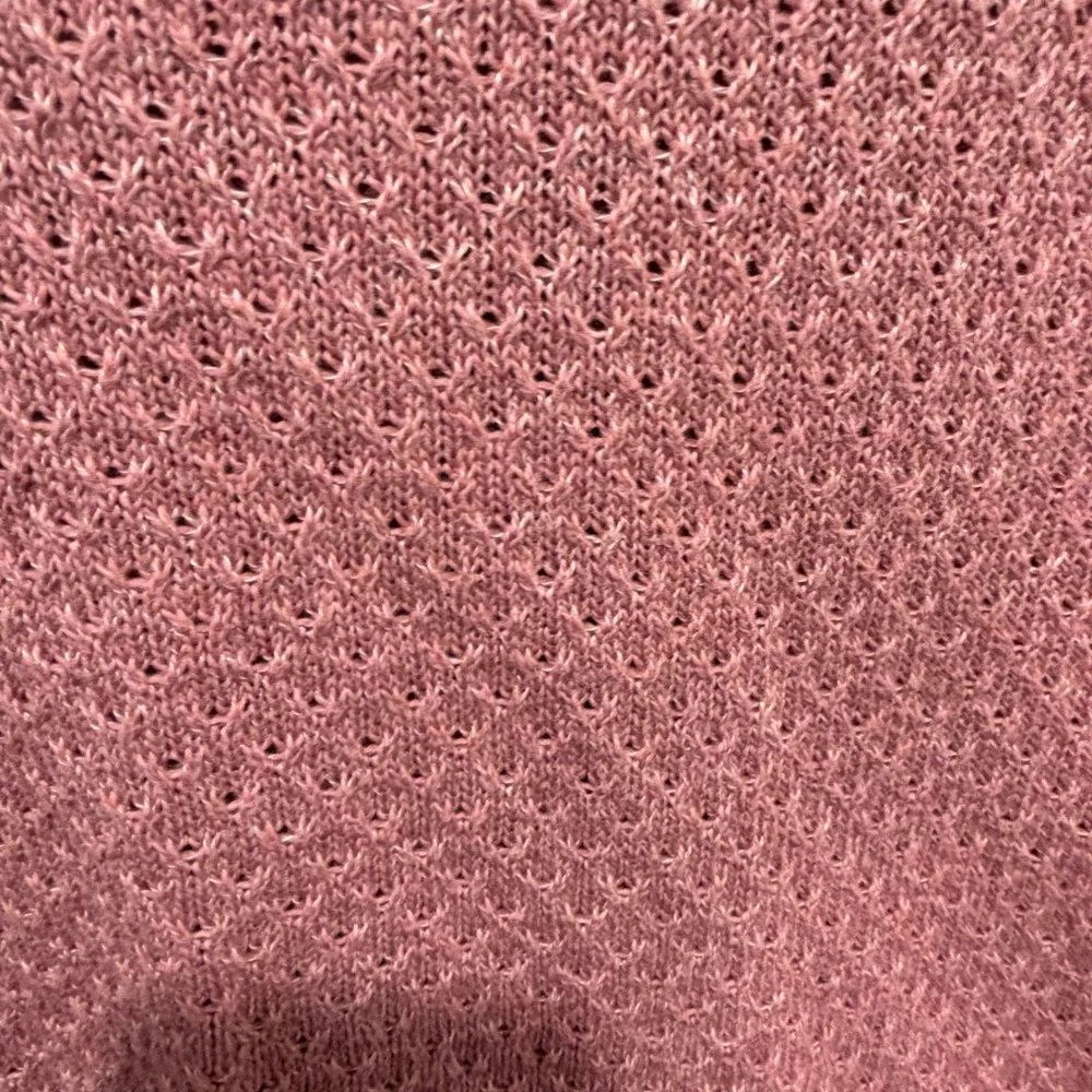 Knox Rose Women Sweater V-Neck Textured Pointelle Knit Rose‎ Pink XXL